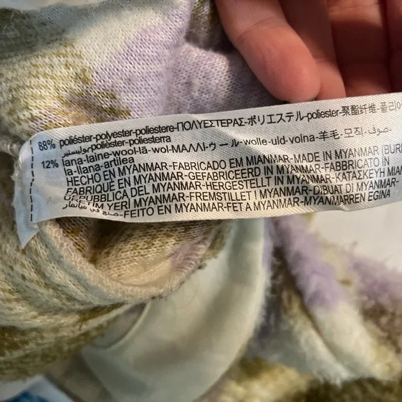 Zara Multicolor Plaid Teddy Jacket - Picture 5 of 5